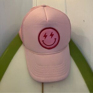 Lightning Happy Face Trucker Hat